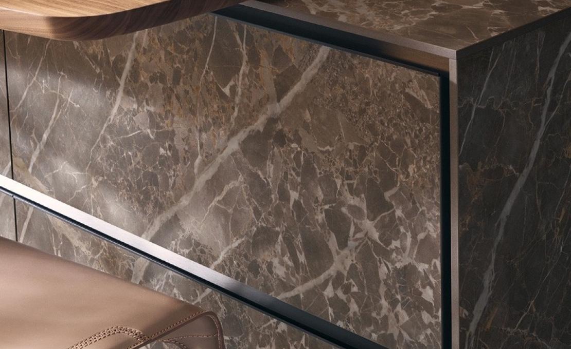 Кухни от фабрики Poliform модель ALEA PRO KITCHEN