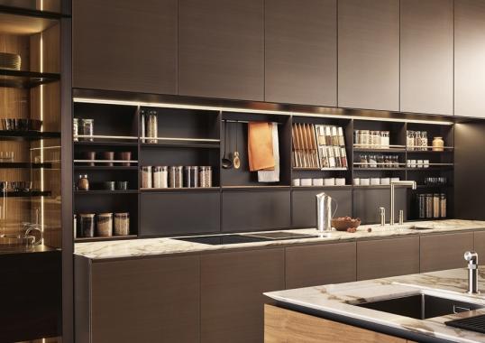 Кухни от фабрики Poliform модель Artex Kitchen