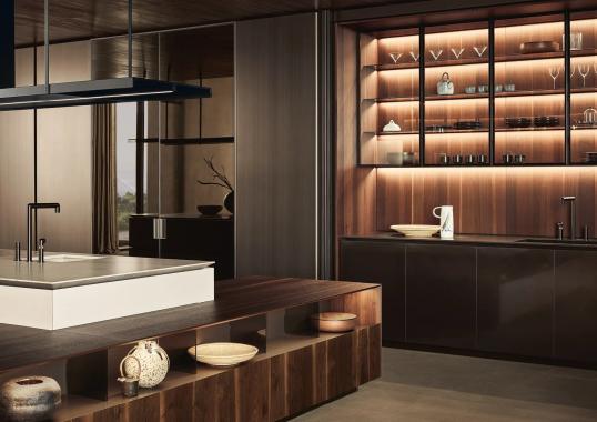 Кухни от фабрики Poliform модель ARTEX PRO KITCHEN