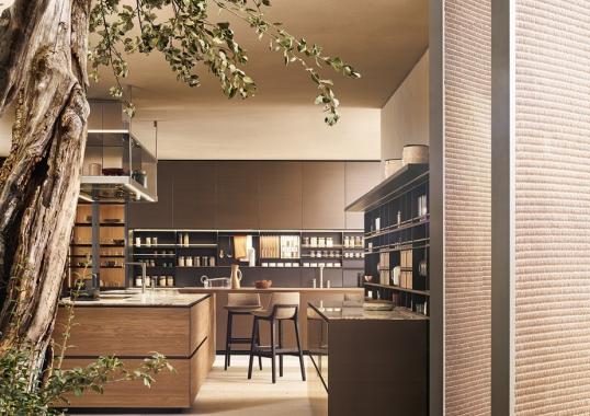 Кухни от фабрики Poliform модель Artex Kitchen