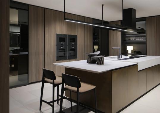 Кухни от фабрики Poliform модель ARTEX PRO KITCHEN