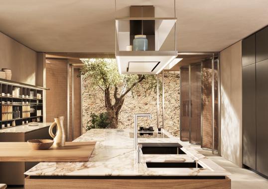 Кухни от фабрики Poliform модель Artex Kitchen