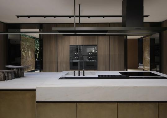 Кухни от фабрики Poliform модель ARTEX PRO KITCHEN