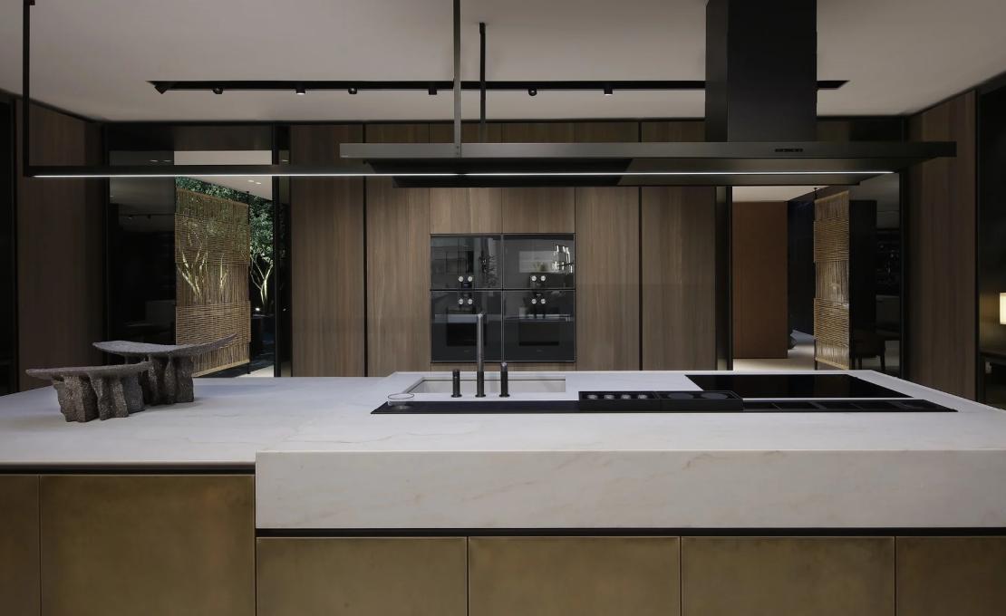 Кухни от фабрики Poliform модель ARTEX PRO KITCHEN