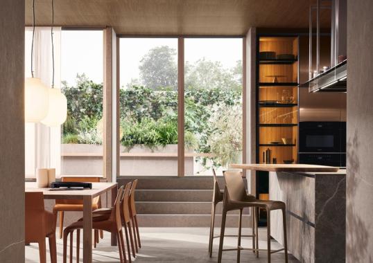 Кухни от фабрики Poliform модель ALEA PRO KITCHEN