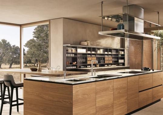 Кухни от фабрики Poliform модель Artex Kitchen