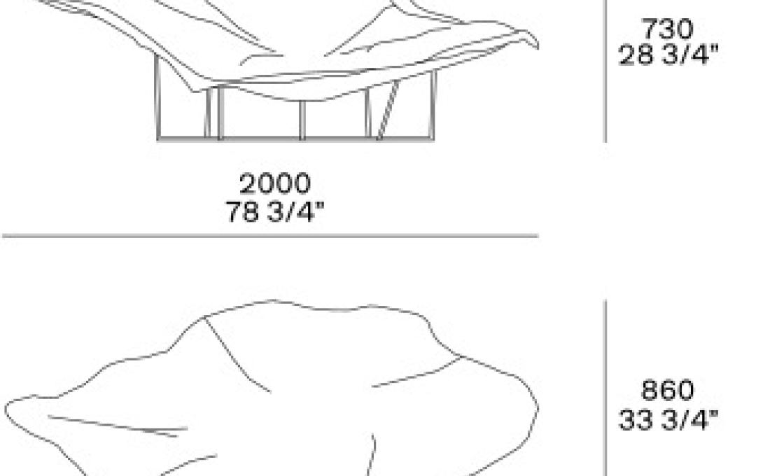 Шезлонг от фабрики Poliform модель WACH200