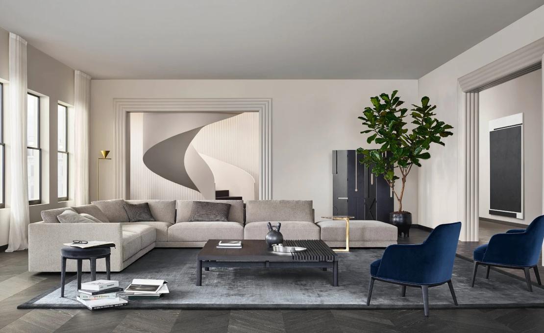 Диван от фабрики Poliform модель Bristol Sofa Poliform