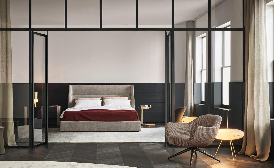 Кровать от фабрики Poliform модель Chloe Bed