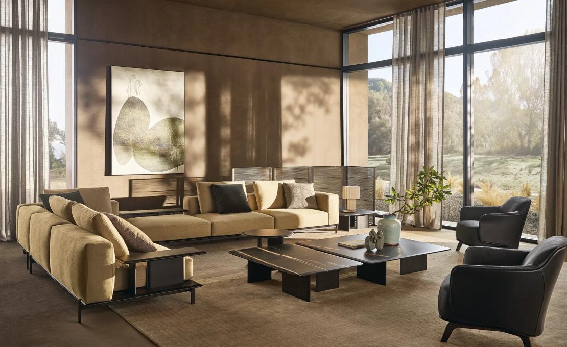 Диван от фабрики Poliform модель Brera Sofa