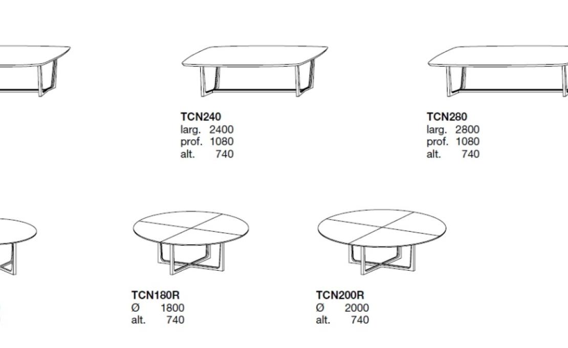 Стол от фабрики Poliform модель Concorde Wooden Table