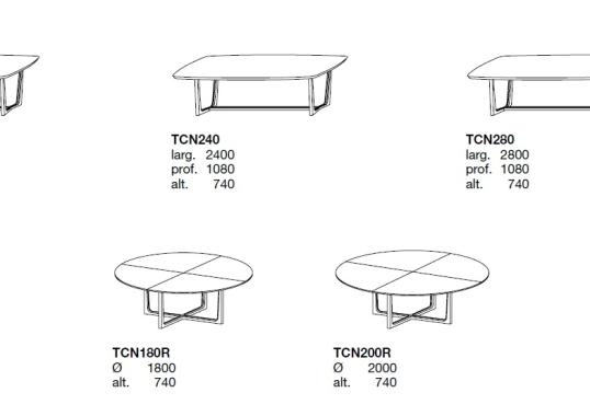 Стол Poliform Concorde Table image 2