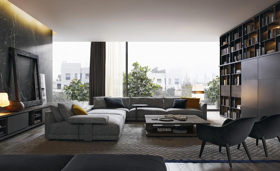 Диван от фабрики Poliform модель Bristol Sofa Poliform