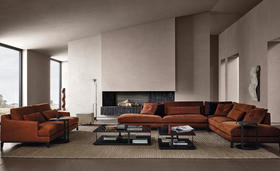 Журнальный столик от фабрики Poliform модель Creek 