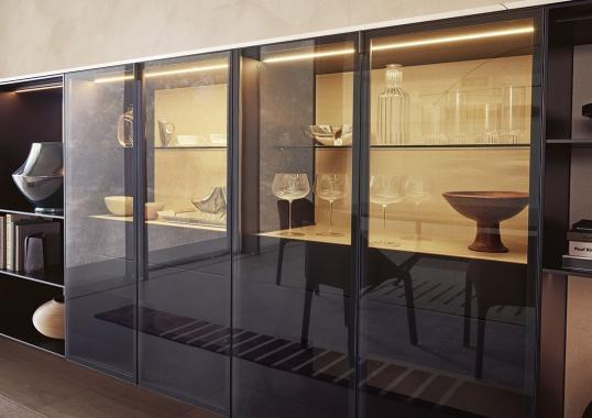 Стеллаж для книг от фабрики Poliform модель Code Day Systems