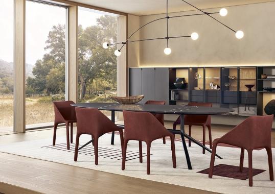 Стеллаж для книг от фабрики Poliform модель Code Day Systems