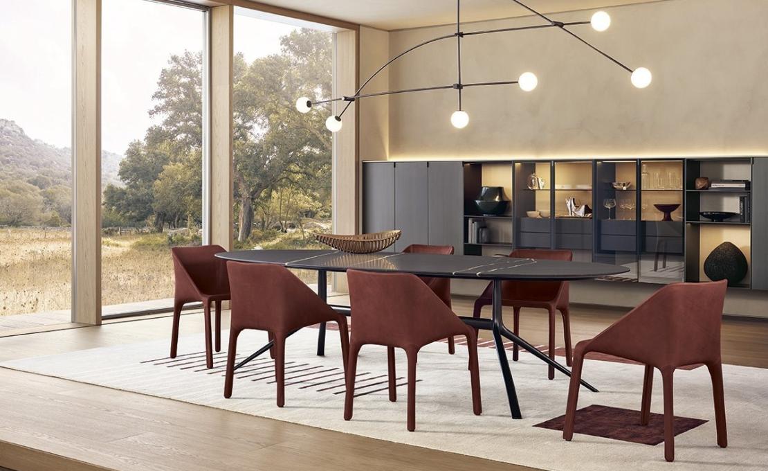 Стеллаж для книг от фабрики Poliform модель Code Day Systems