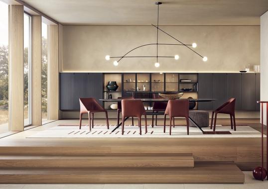 Стеллаж для книг от фабрики Poliform модель Code Day Systems