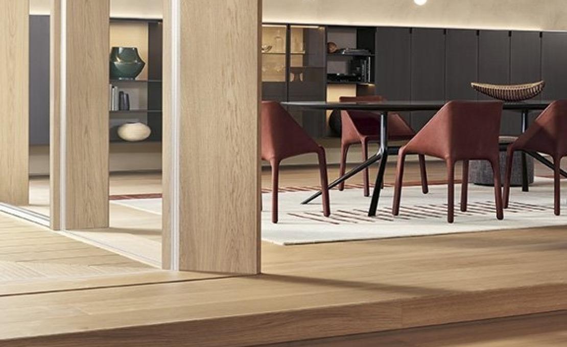 Стеллаж для книг от фабрики Poliform модель Code Day Systems