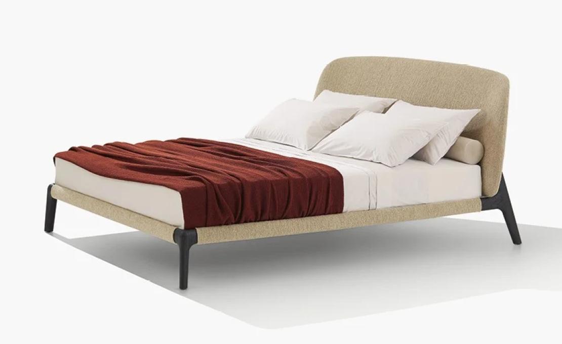 Кровать от фабрики Poliform модель Curve Bed