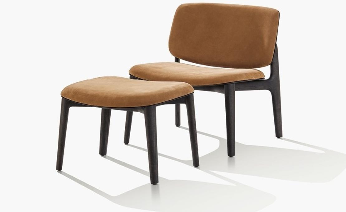 Кресло от фабрики Poliform модель Curve Arm 