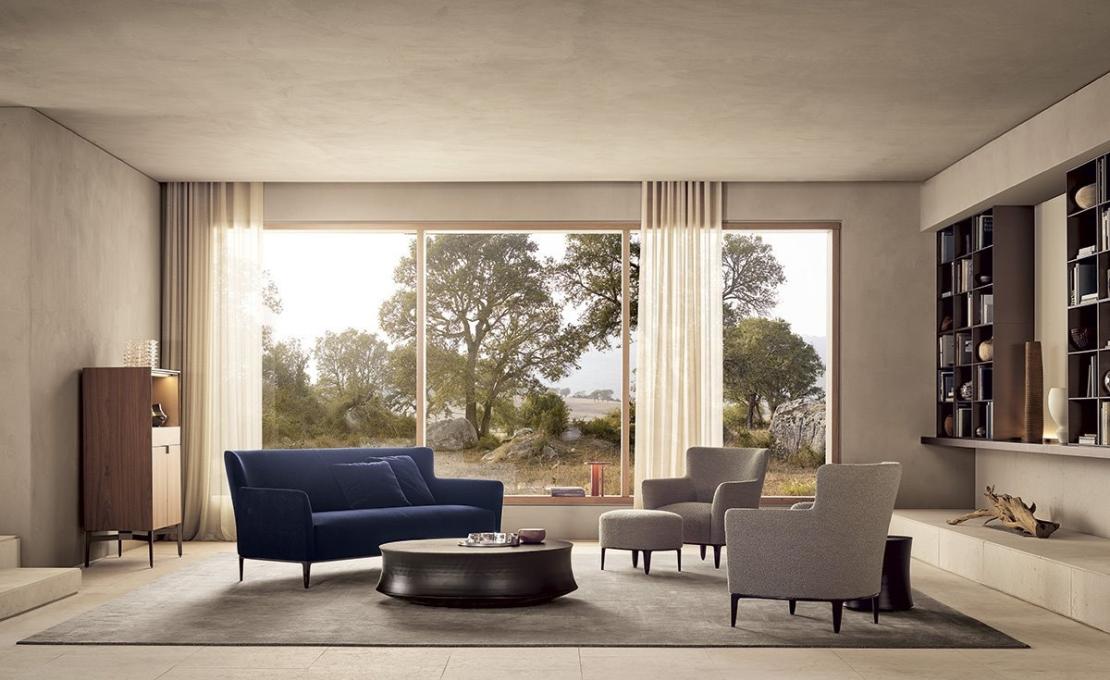 Стеллаж для книг от фабрики Poliform модель Code Day Systems