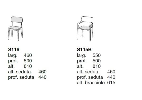 Стул Poliform Curve Chair image 2