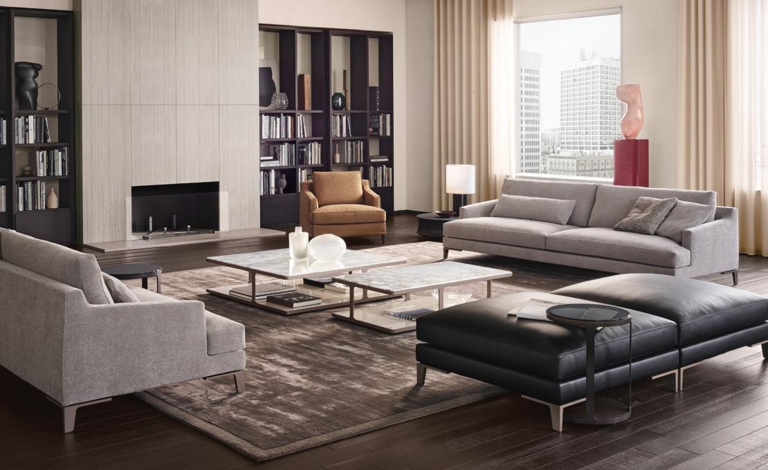 Журнальный столик от фабрики Poliform модель Creek 