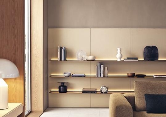 Стеллаж для книг от фабрики Poliform модель Code Day Systems