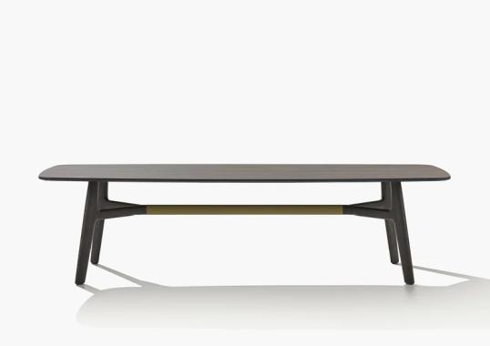 Стол Poliform CVTG2 Curve Table image 1