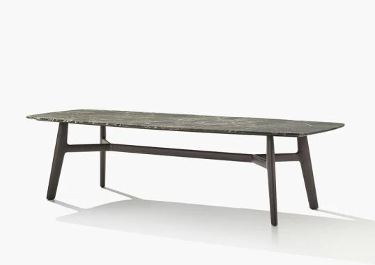 Стол Poliform CVTG2 Curve Table image 3