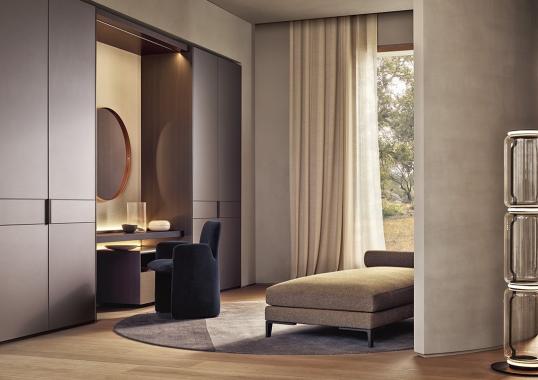 Стеллаж для книг от фабрики Poliform модель Code Day Systems