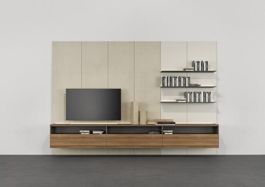 Стеллаж для книг от фабрики Poliform модель Code Day Systems