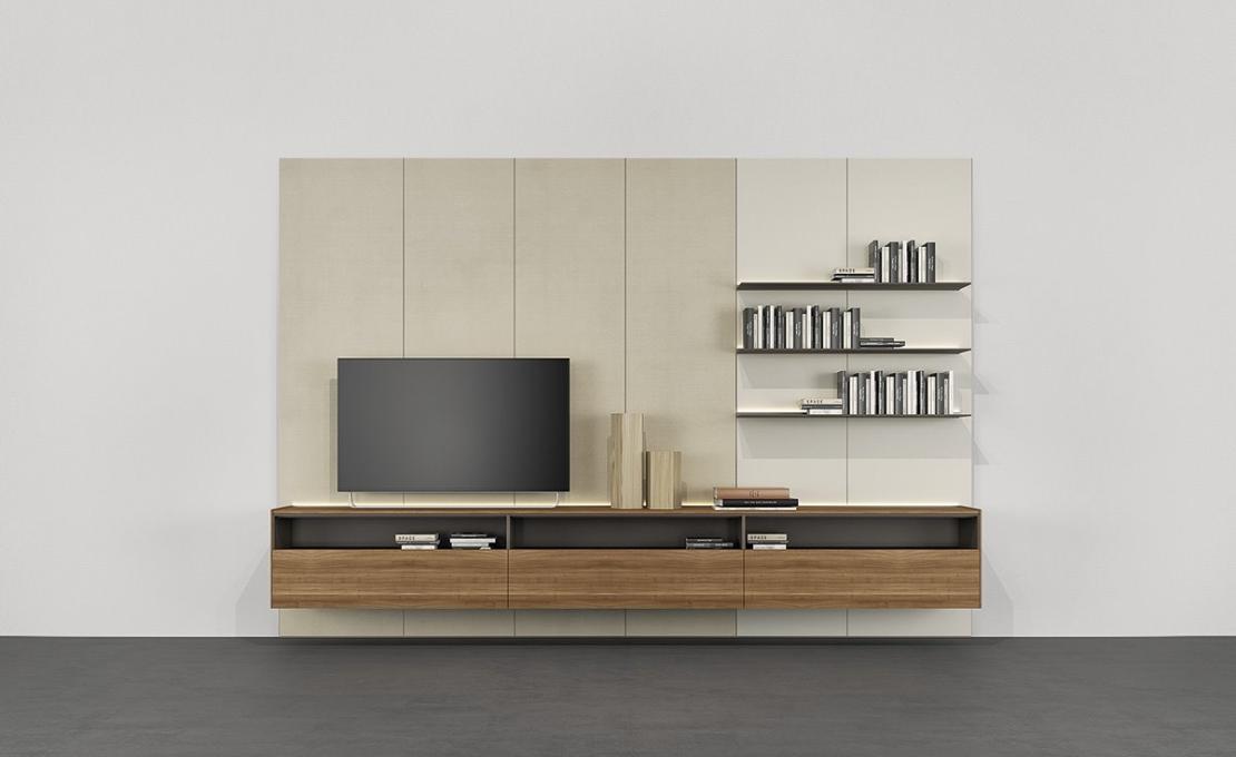 Стеллаж для книг от фабрики Poliform модель Code Day Systems