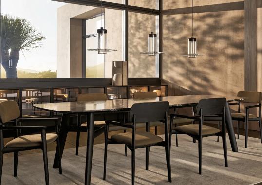 Стул Poliform Curve Wooden Chair image 6