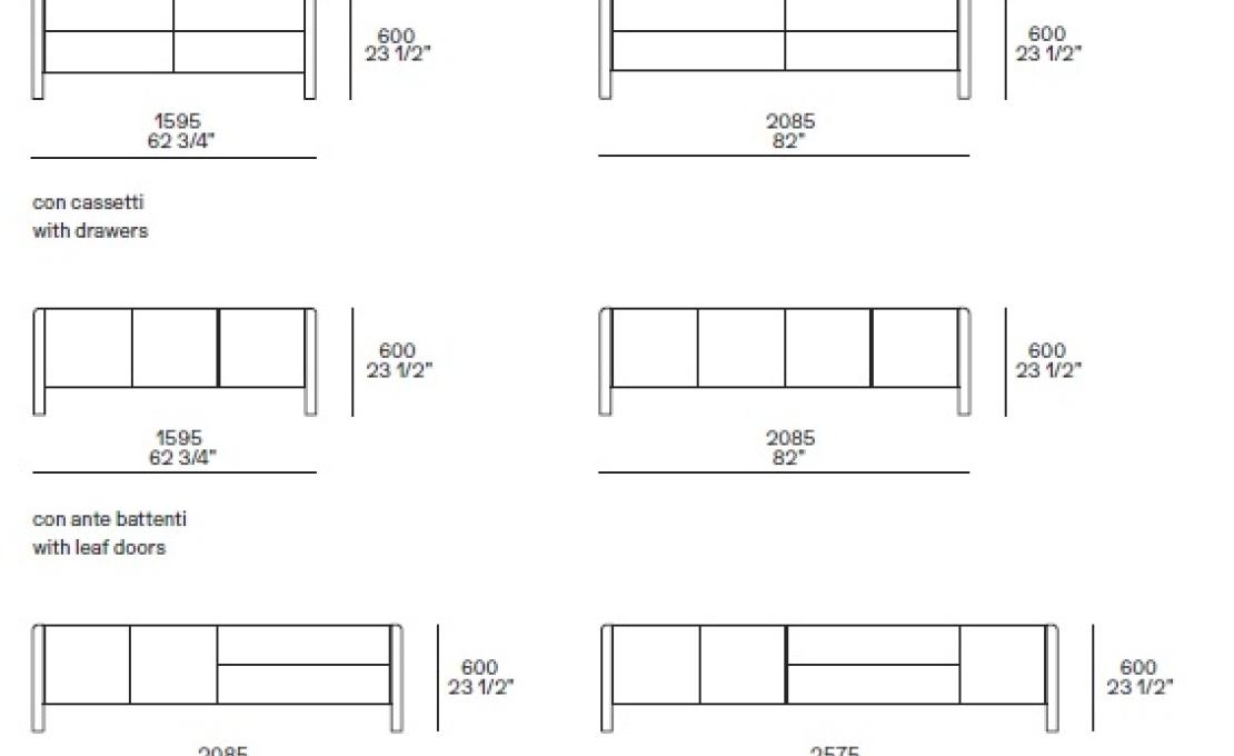 Сервант от фабрики Poliform модель DUKE SIDEBOARD
