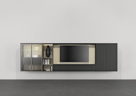 Стеллаж для книг от фабрики Poliform модель Code Day Systems