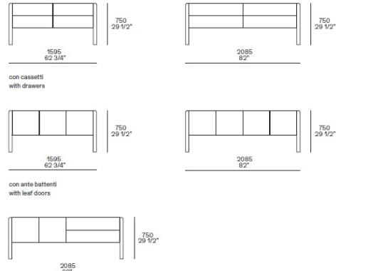 Буфет Poliform DUKE SIDEBOARD image 3