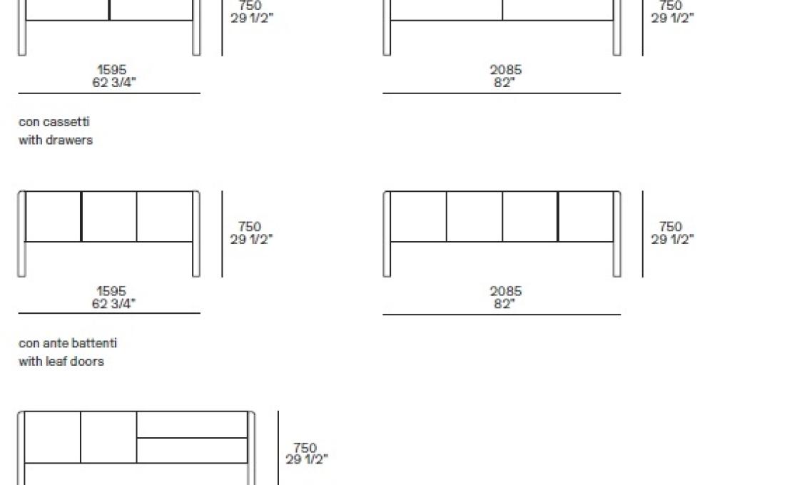 Сервант от фабрики Poliform модель DUKE SIDEBOARD