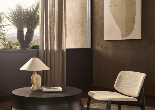 Кресло от фабрики Poliform модель Curve Arm 