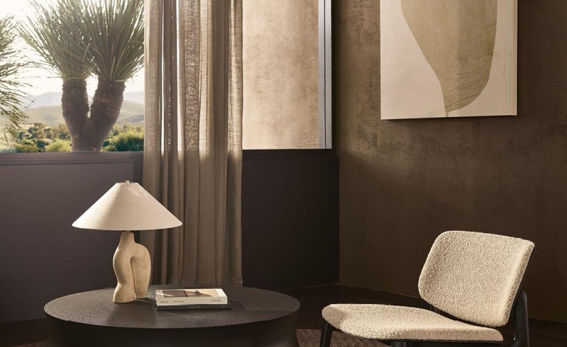 Кресло от фабрики Poliform модель Curve Arm 