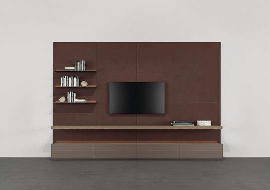 Стеллаж для книг от фабрики Poliform модель Code Day Systems