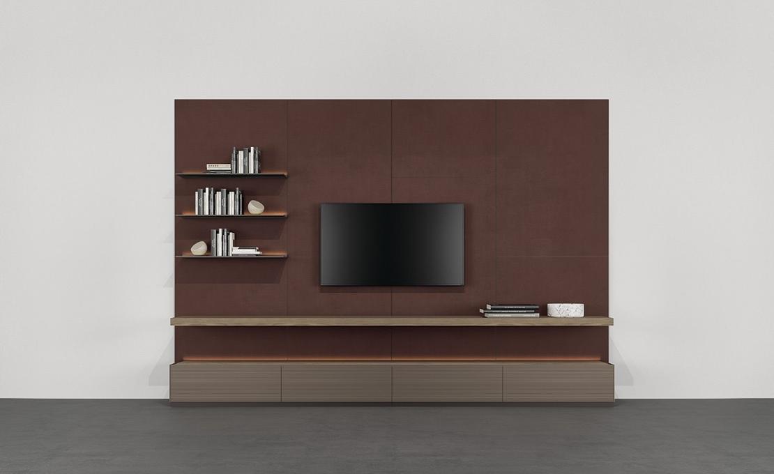 Стеллаж для книг от фабрики Poliform модель Code Day Systems