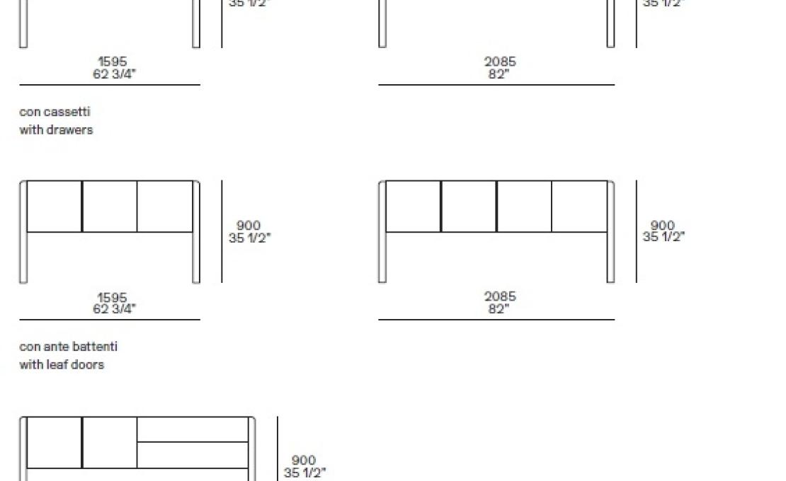 Сервант от фабрики Poliform модель DUKE SIDEBOARD