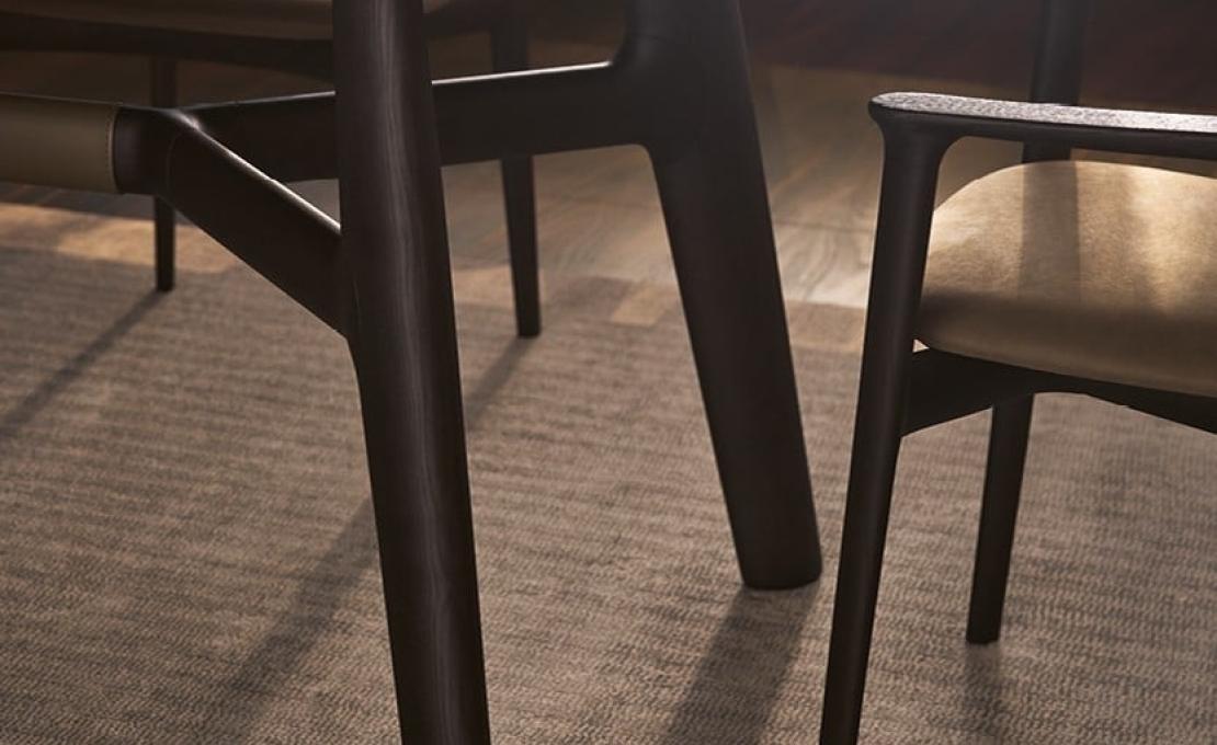 Стол от фабрики Poliform модель CVTG2 Curve Table