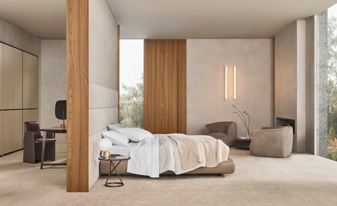 Кровать от фабрики Poliform модель Dream Bed