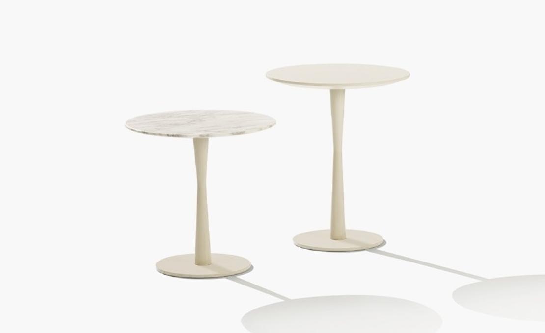 Журнальный столик от фабрики Poliform модель Flute  Marble Top