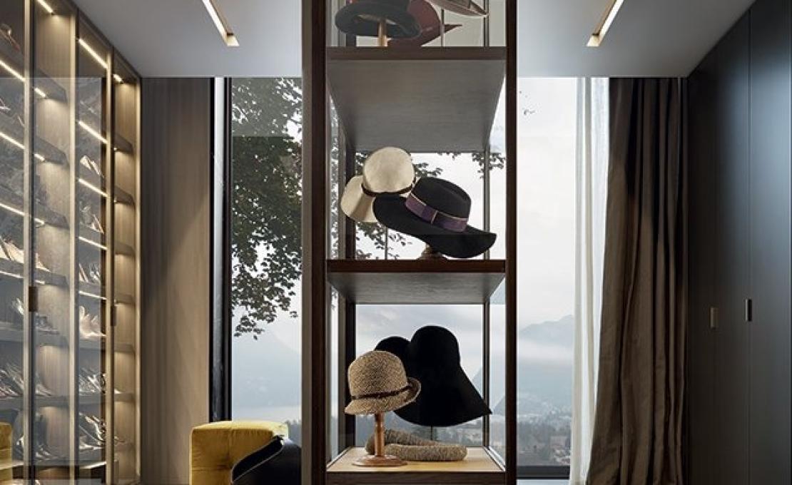 Шкафы от фабрики Poliform модель Fitted Wardrobe