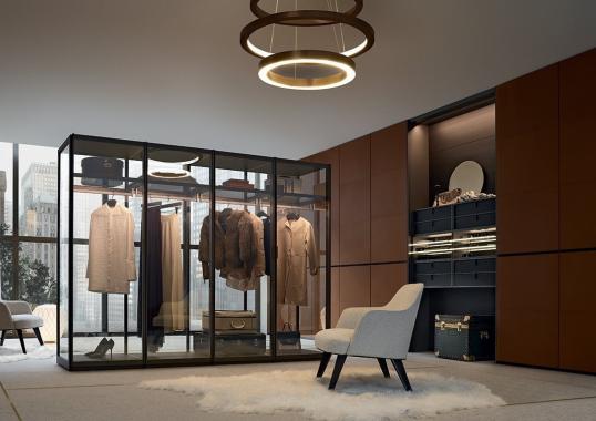 Шкафы от фабрики Poliform модель Ego Wardrobe