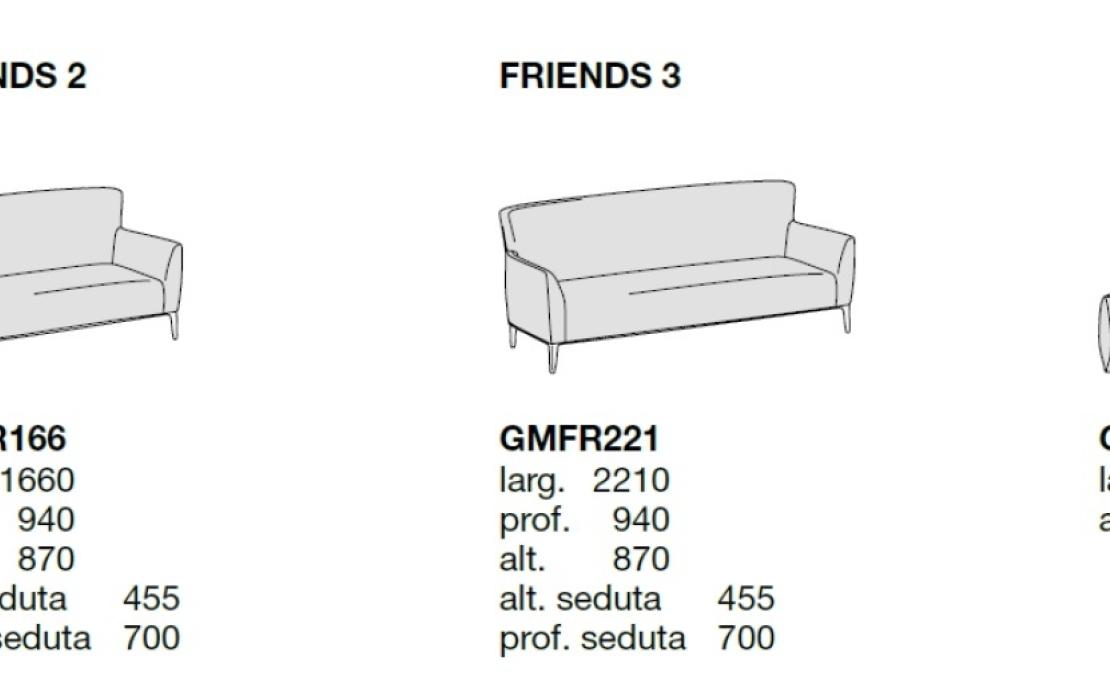 Диван от фабрики Poliform модель Gentleman Friends Sofa